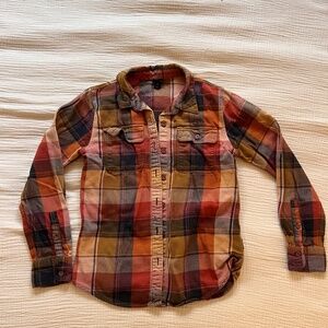 Patagonia Pink Fjord Flannel Shirt in Size Extra Small (XS)